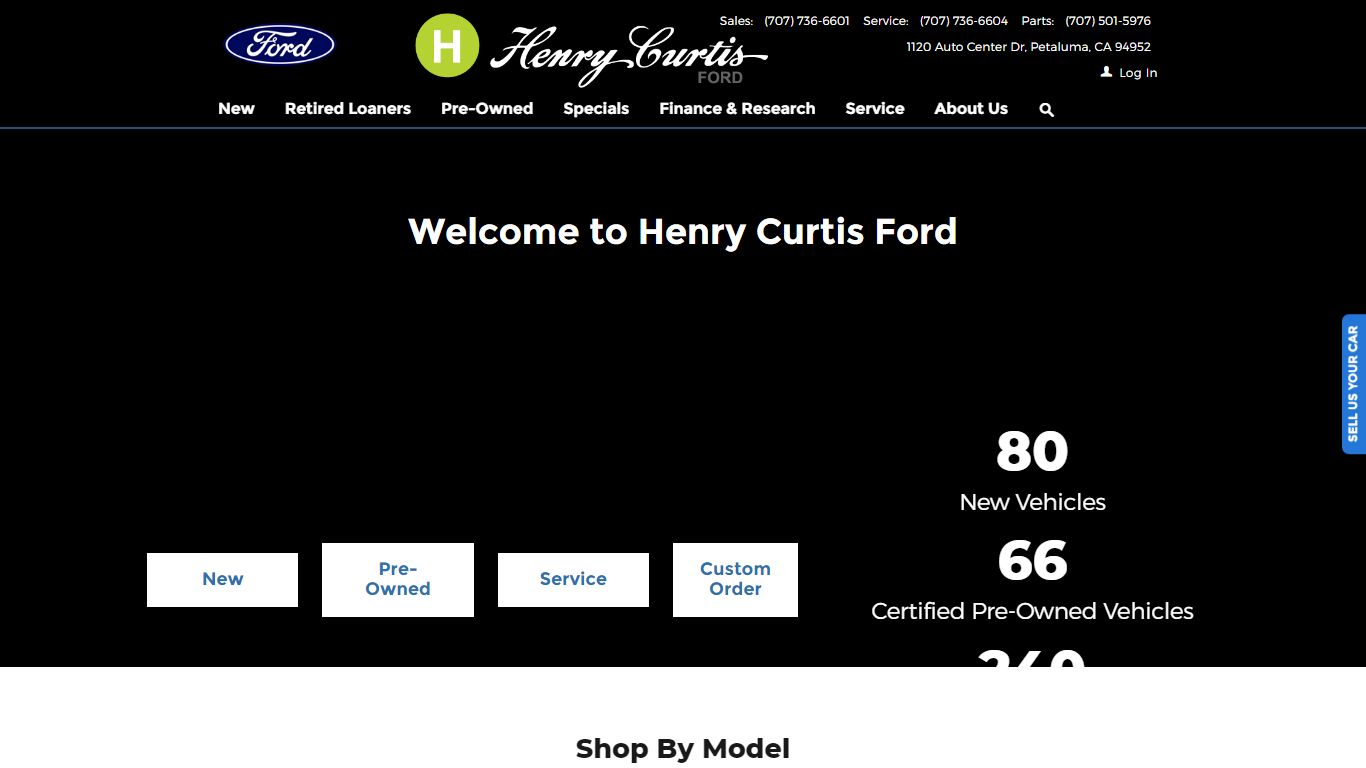 Henry Curtis Ford | New and Used Dealership in Petaluma, CA